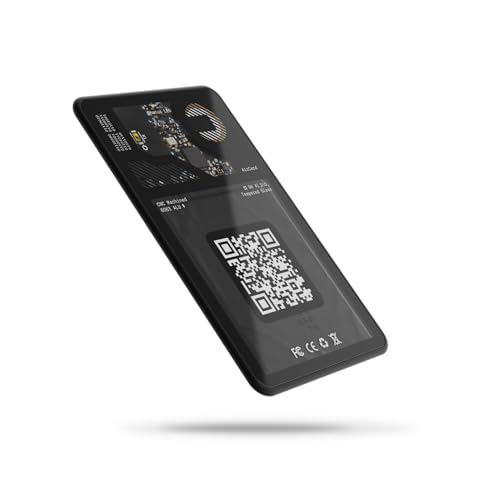 Rolling Square AirCard - Localizzatore Bluetooth Trova Oggetti, Biglietto da Visita NFC e QR Code, Compatibile con App Dov'è con Segnale Sonoro, Ultra Sottile 2.2mm, Durata della Batteria 2,5 Anni