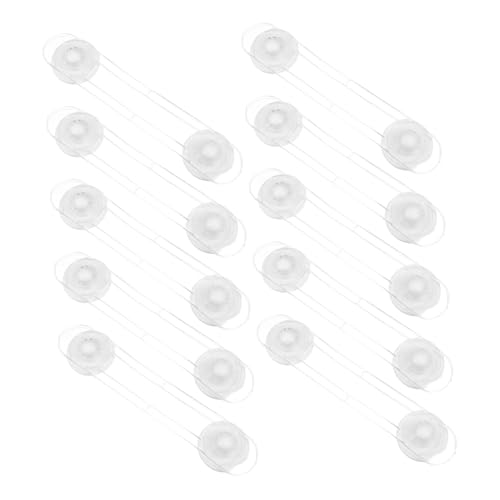 ORFOFE 12個透明チャイルドロック 引き出しキャビネット用 ロック あけ不要 強力接着 冷蔵庫 オーブン 食器棚 ドレッサー対応