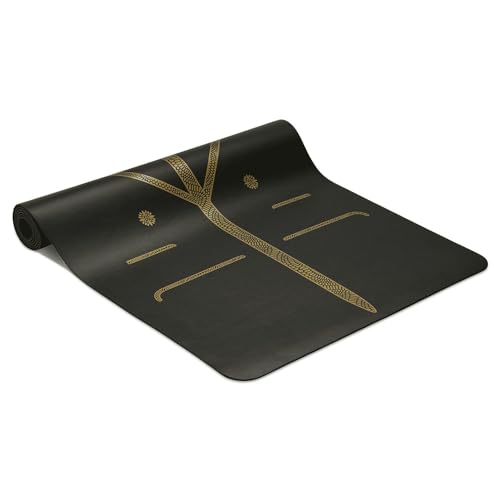Liforme Travel Yoga Mat — 2mm Lightweight Eco-Rubber with Alignment Guides — view 4