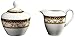 Produktbild Creatable 15090, Serie Majestosa schwarz, Set 2 teilig Milchgießer und Zuckerset 2 TLG, Porzellan, Mehrfarbig, 25x12x12 cm