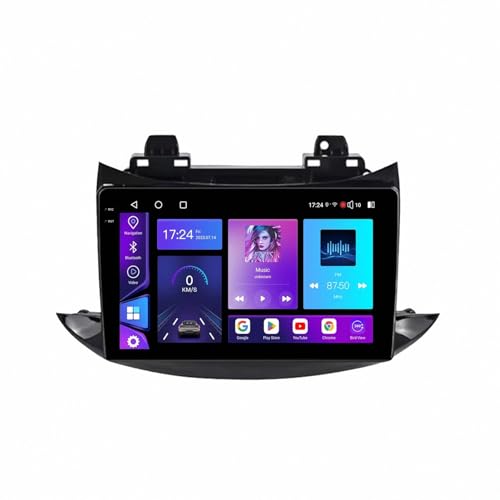 Radio coche con Bluetooth y Carplay inalámbrico para Chevrolet Tracker 3 Trax 2G+32G EQ
