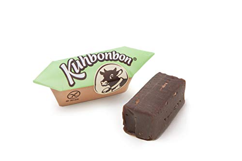 Kuhbonbon Vegan Double Choc 750g - Vegane Schoko-Karamellbonbons in der Großpackung