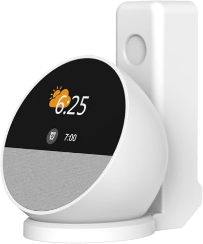 Support pour Amazon Echo Spot évitant les chutes et les fils encombrants - 2