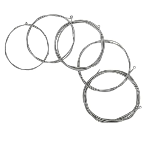 ifundom Bass Strings 5 String Electric Bass Strings Bass Guitar Accessories Changing Strings Kit Practical Bass Replacement Accessory