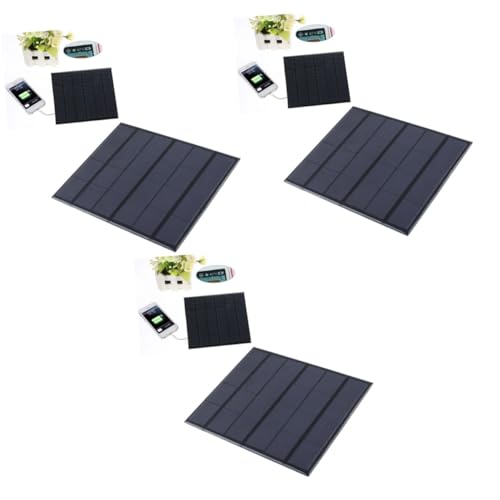 Cargador de batería solar de 6V y 3.5W BESPORTBLE para tabletas con 3 unidades 6
