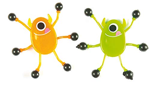Baker Ross AF396 Wandkrabber "Monster" met 4 verschillende motieven voor kinderen als kleine verrassing voor feestjes (6 stuks),gesorteerd - Image 6