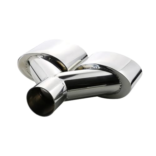 Double pointe ovale type Y pour modification échappement W204 classe C - 5