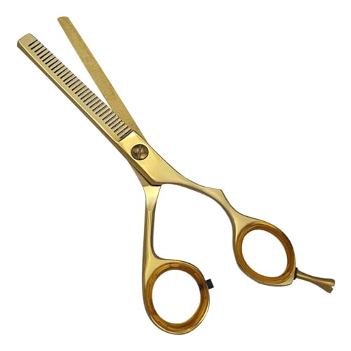 Tesoura De Cabelo Mq Gold 6 Desfiadeira MQ203