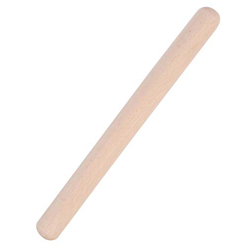 Rouleau à Pâtisserie, Rouleau à Pâtisserie en Bois Massif Gâteau Pâtisserie Tarte Pizza Baker Outil de Cuisson Ustensiles de Cuisine(29cm)