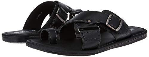 Image of Extacy By Red Chief mens Leather Slippers Flip-Flops