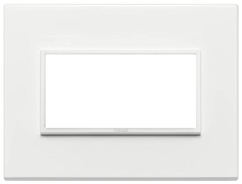 Unite i moduli in un unico corpo per un aspetto elegante e coerente in qualsiasi ambiente ecco il segreto per un illuminazione di design con la placca 4 moduli di VIMAR Eikon Evo in alluminio, colore bianco totale.