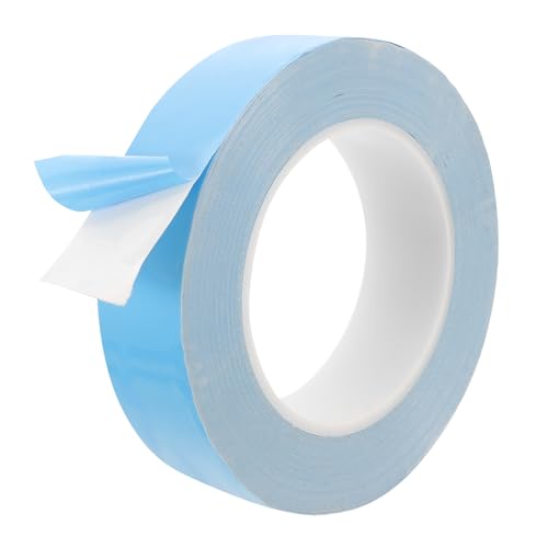 Homoyoyo Cinta Adhesiva Térmica Conductora de Doble Cara para Ordenadores y Componentes Electrónicos, Resistente a Temperaturas Elevadas, Fibra de Vidrio, 0,2Mm de, 30Mm de Ancho