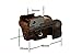 HiLight P3G Green Laser Beam for Compact Pistol, Shockproof Compatible Portable, Military Grade Aluminum Ultra Low Profile Green Dot Sight for Glock Pistol Handgun Rifle, Class IIIA <5mW