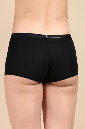 Image of &Circus Women's Puresoft Beechwood Modal Boyshorts | Innerwear for Women Seamless Underwear for Women Brief Boxer for Women