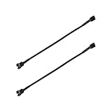 Hecho de materiales de PVC, estos cables de extensión garantizan la conectividad y resistencia al desgaste y evitan cortocircuitos o roturas durante un uso prolongado