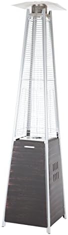 Fire Sense Spiral Flame Patio Heater - What Makes It Stand Out? 8 Fire Sense 62263 Pyramid Flame Patio Heater 40,000 BTU Outdoor Propane Heater Tower with Wheels - Coronado Brushed Bronze