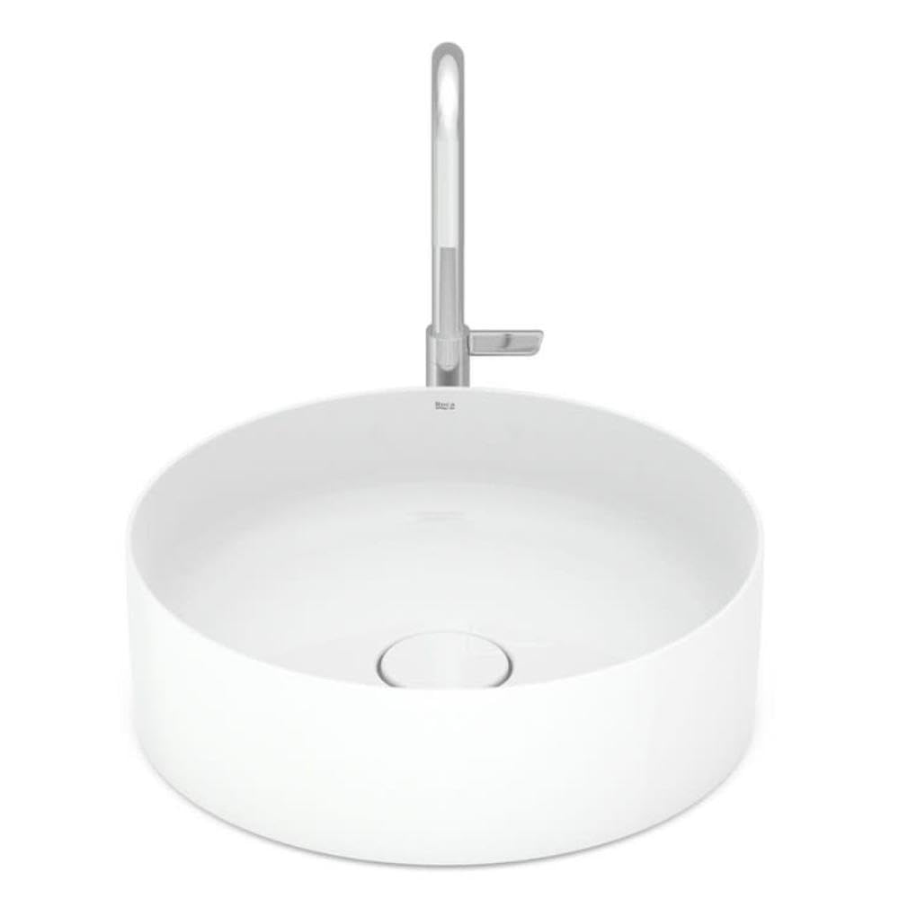 Roca A32787N000 Lavabo Fineceramic TERRA Blanco 39x39x13cm