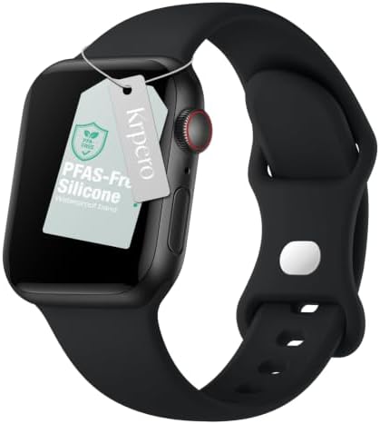 Krpero PFAS-Free Apple Watch Bands Compatible for iWatch 44/45/46/49mm