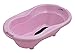 Rotho Babydesign TOP Wanna, Z matą antypoślizgową i korkiem, 0-12 miesięcy, TOP, Tender Rosé Pearl (Różowa), 200010208