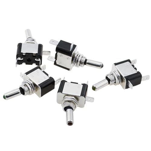 Interruptor 12V 20A con luz verde para circuito eléctrico de barcos 5
