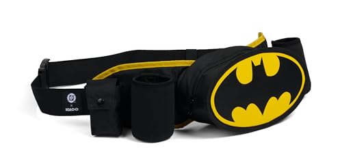 Igloo DC Super Heroes Batman Belt Fanny Pack Cooler | Insulated Waist Pack
