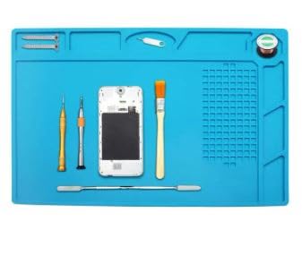 Image of SP Electron Anti Static Heat Insulation Silicone Magnetic Mat for Soldering and Mobile Repairing