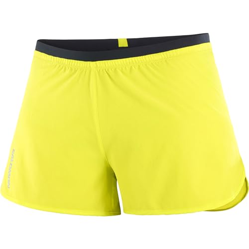 Shorts Salomon Cross 3 Anti Frottement Respirant XL Jaune Femme