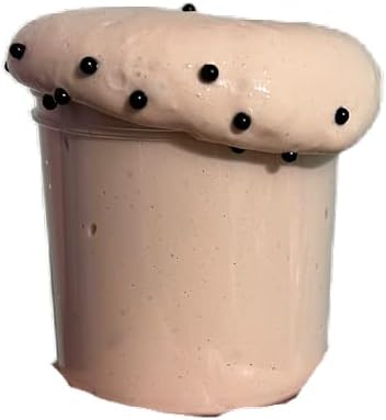 Bubble Milk Tea BUTTER SLIME |Brown Sugar Boba Milk Tea | Soft + Stretchy + Scented | Boba Beads | Handcrafted USA