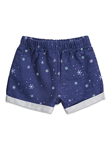 Disney Frozen Moana Princess Tiana Floral Peplum T-Shirt and French Terry Shorts Outfit Set Toddler to Big Kid