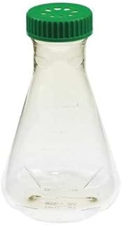Celltreat 2L Erlenmeyer Flask, Vent Cap, Plain Bottom, Sterile - CT