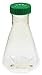Celltreat 2L Erlenmeyer Flask, Vent Cap, Baffled Bottom, Sterile - CT