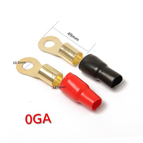 Veemoon Par Conectores De Crimpagem Terminais De Crimpagem Terminal De Pá Conectores De Fio De Alto-