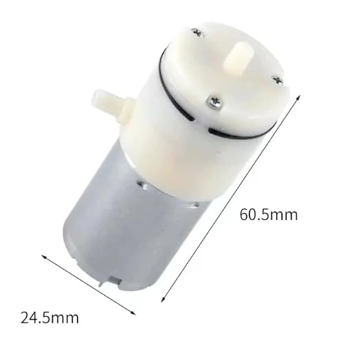 Air Pump 3.7V/6V/12V 370 Vacuum Booster Starter para Extractor de Leche miniatura 6
