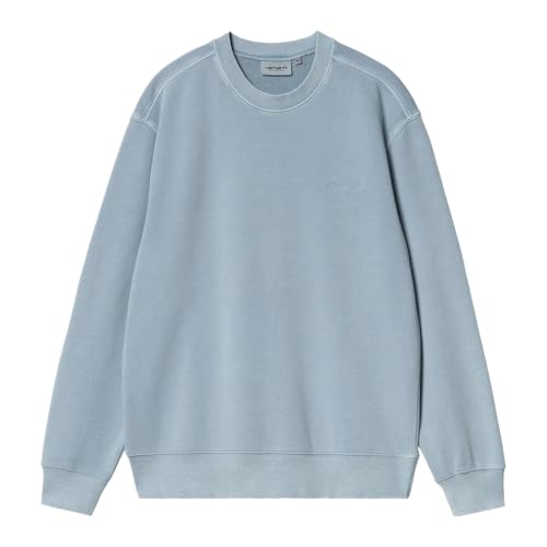 Sudadera Azul Carhartt Duster Script Sweat Misty Sky