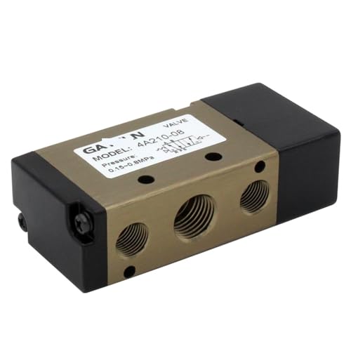 Válvula de control de aire 4A110-06 neumática de inversión para cilindro pequeño con conector 12mm 8