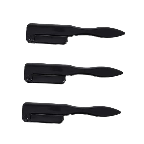 OSOLADY Eyelash Tools for False Lashes 3pcs Lash Brush Brow Comb Folding Eyelash Combs for Women