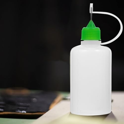 Botella de pegamento punta aguja jojofuny para evitar manchas en trabajos de precisión 8