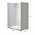WOODBRIDGE 60 in. L x 36 in. W x 75 in. H Alcove Solid Surface Shower Combo Kits with Glue Up Shower Walls in Matte White and Single Threshold Shower Base in White with Center Drain and Black Cover