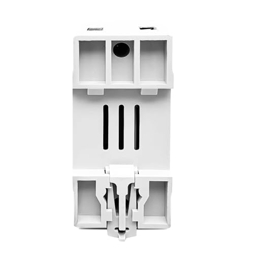 Relé protector de sobretensión con corte automático ajustable de 63A para riel DIN 4