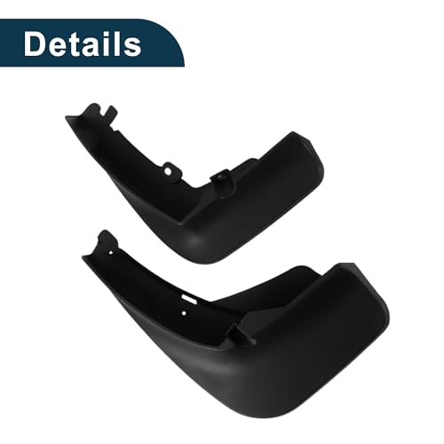 Image of Mud Flaps Splash Guards for Volkswagen Touareg 2019-2023 W /Mount Accessories Mud Guards Front and Rear 1 Set