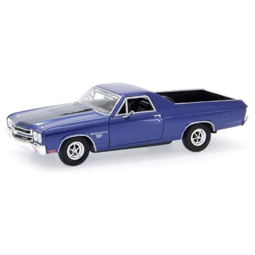 El Camino Chevrolet 1970 modelo 1:24 azul