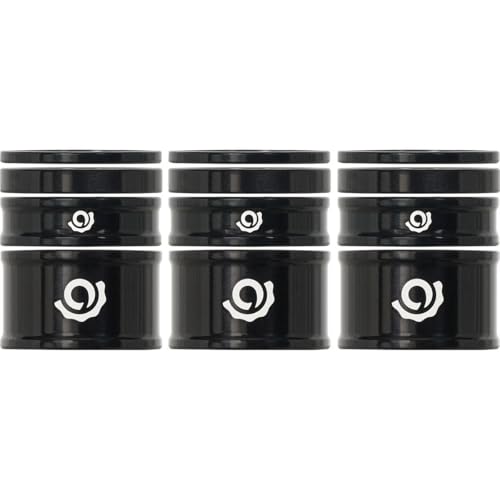 Industry Nine Headset Spacer Kit 3-Pack 2.5mm (Headset Spacer Kit 3-Pack 2.5mm Black)