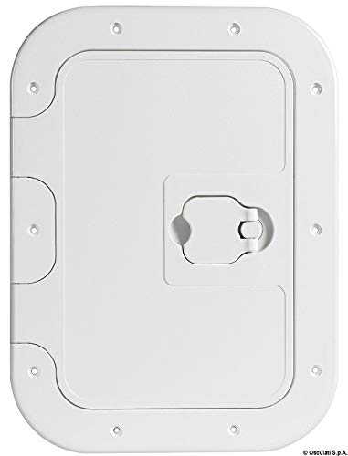PORTELLO D'ISPEZIONE PEDONABILE BIANCO 280x380mm 20.301.00 OSCULATI