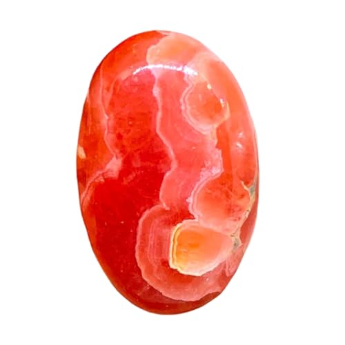 Rhodochrosite naturelle dos plat pour réussir vos sertissages de bagues sans fissures
