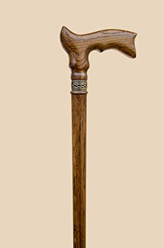 Asterom Handcrafted Wooden Walking Cane for Women and Men - Elegant Wood Canes and Walking Sticks - Thumbnail 6