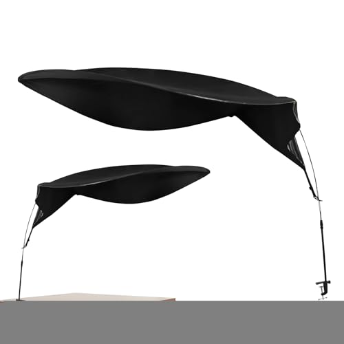 Gran parasol de escritorio para bloquear la luz: para profesionales de TI, personal de contabilidad, estudiantes, casa, apartamento, centro de llamadas, área de estudio,