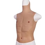 ▶Matériau : La combinaison musculaire est fabriquée en silicone doux et agréable au toucher. Résistante et élastique, elle ne se déforme pas facilement, est imperméable et facile à nettoyer, et convient à un usage quotidien. ▶Muscles réalistes : Repr...