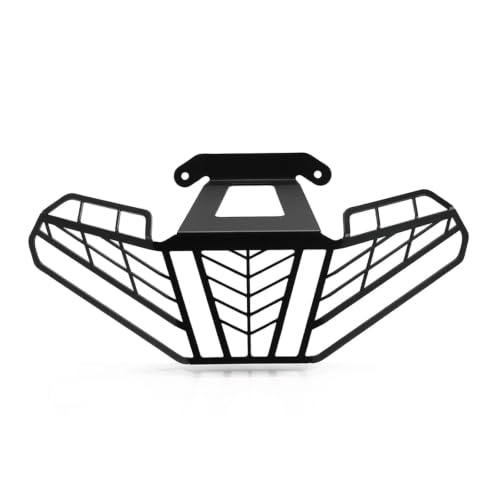 Protection phare moto grille de protection robuste en alliage noir pour Tuareg 660