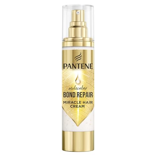Pantene Molecular Bond Repair Sérum Crema Sin Aclarado 90ml. Tratamiento Capilar con Fórmula Pro-V Concentrada para Todo Tipo de Pelo Dañado