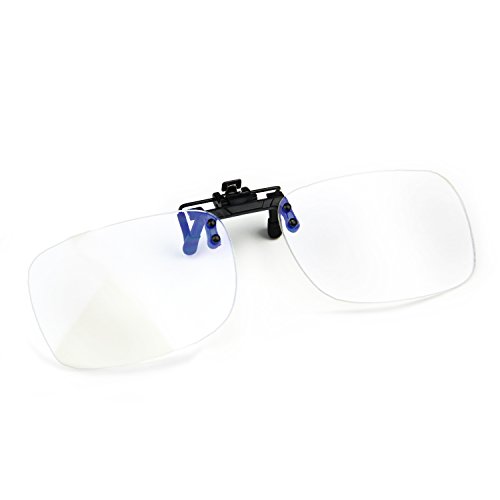 Cyxus Blue Light Blocking Glasses Clip On Computer Eyewear Transparent Lens